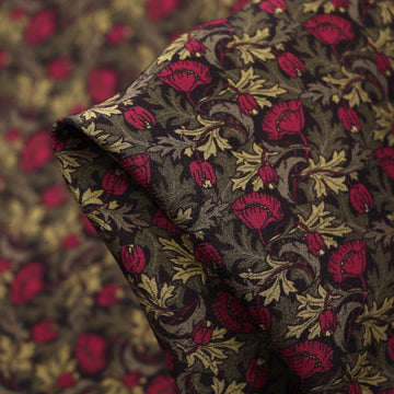 Plume Poppy - Liberty Crepe De Chine