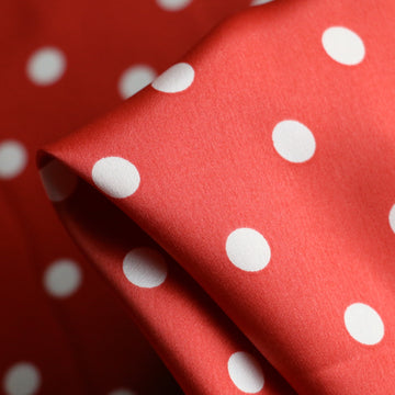 Mina Spot Silk Satin