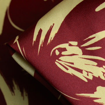 Golden Strokes Satin