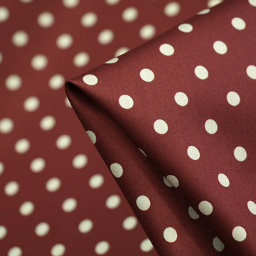 Little Spots Burgundy