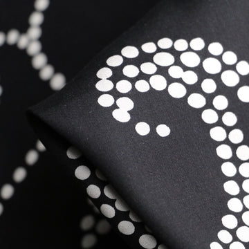 Cielo Nero Viscose Poplin