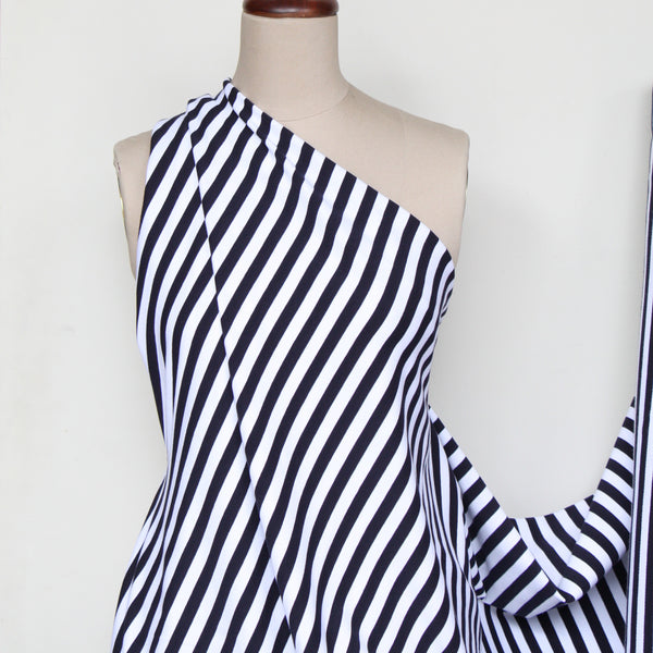 Ani Navy White French Terry