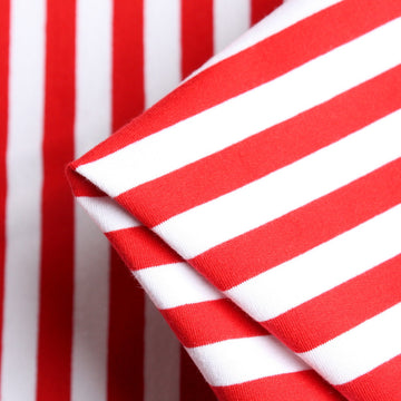 Ani Red White French Terry