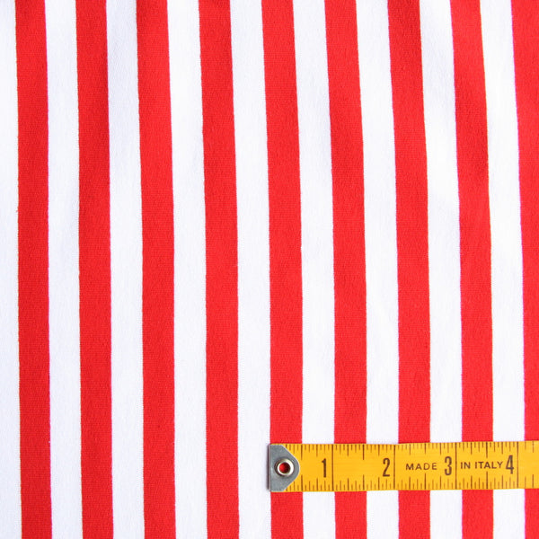 Ani Red White French Terry