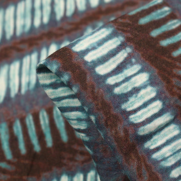 Stepping Stone Washed Printed Linen