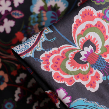 Symphony Black/Carob - Liberty Tana Lawn™