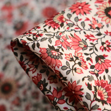 Never Ending Garden Viscose Poplin