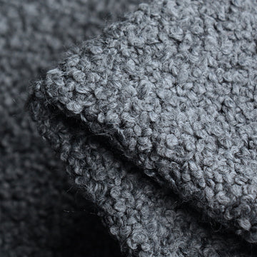 Spent Charcoal Boucle