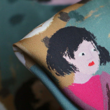 Girl Talk Viscose Twill Sateen