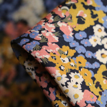 Wild Flowers Viscose Twill Sateen