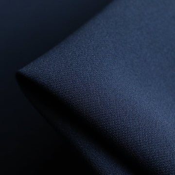 True Blue Dark Faille Crepe