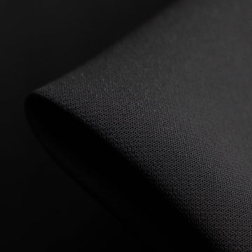 Juno Nero Bonded Stretch Crepe