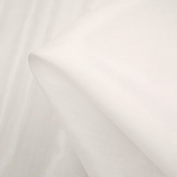 White Silk Cotton Voile