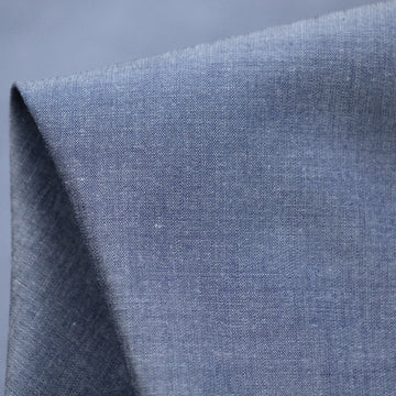 Chambray Navy - Cotton Shirting