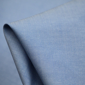 Chambray Blue - Cotton Shirting