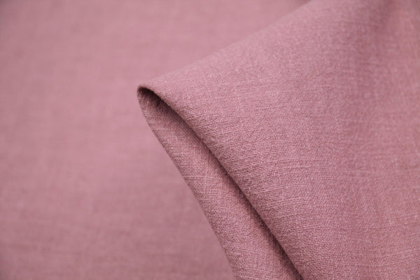 Old Rose Pebble Wash Linen