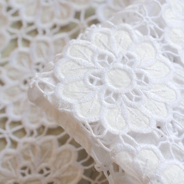 Big White Linen Broderie Anglaise