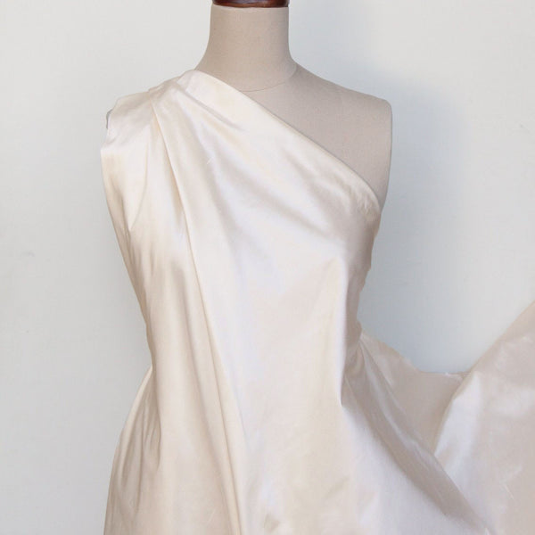 Ecru Silk Dupion