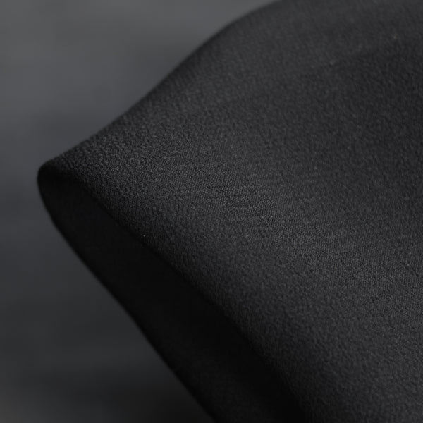 Black Silk Georgette
