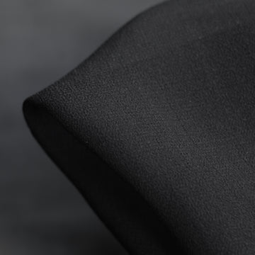 Black Silk Georgette