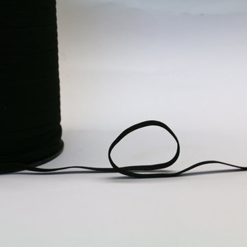 Braided Elastic (6mm) - Black