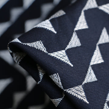 Step Up - Embroidered Cotton Pique