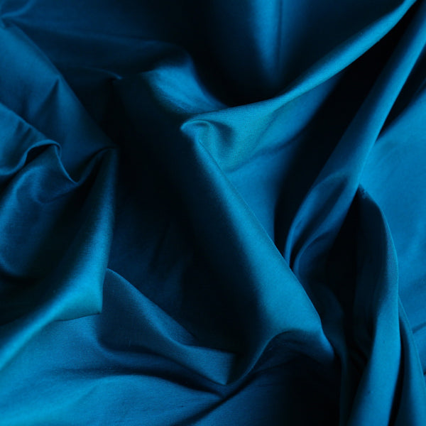 Peacock Silk Dupion