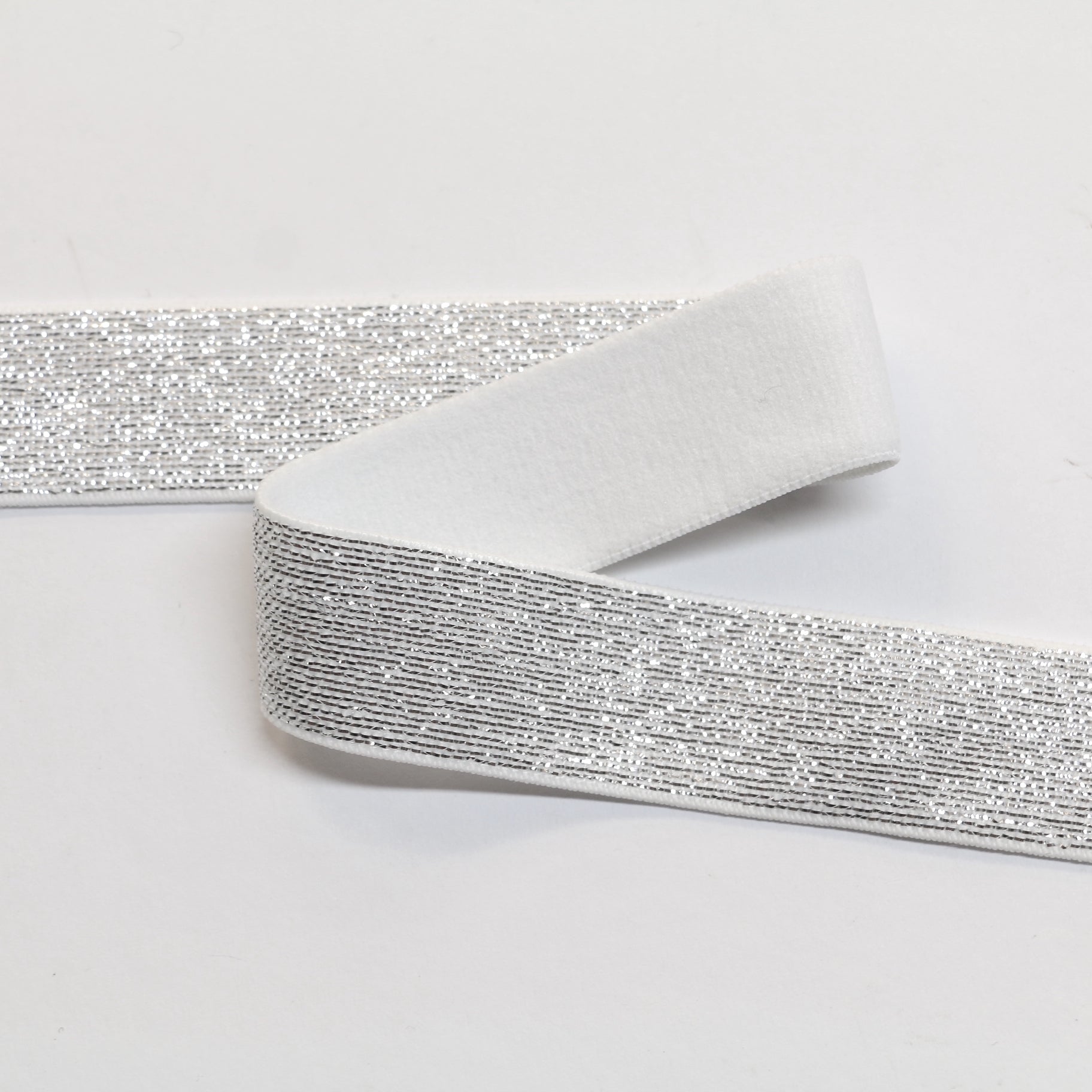 Glitter Webbing Black - PER QUARTER METRE Glitter Webbing Black - PER QUARTER METRE