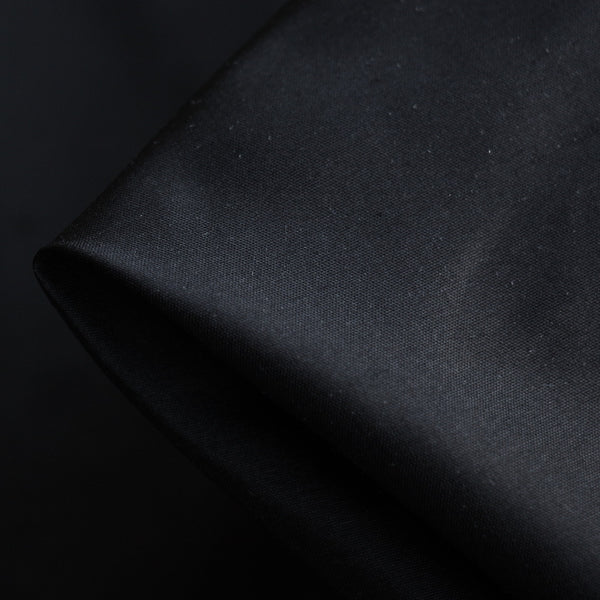 Black Silk Dupion