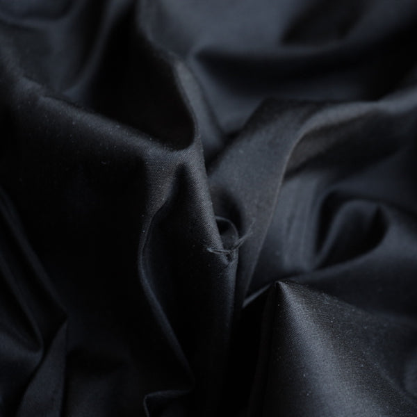 Black Silk Dupion