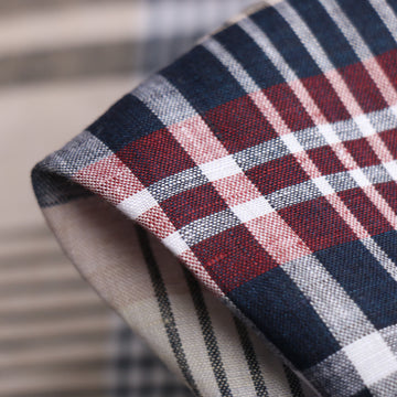 Liguria Check Multi Linen