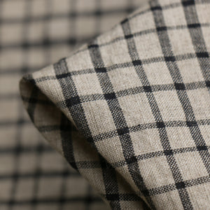 Griglia Black Check Linen