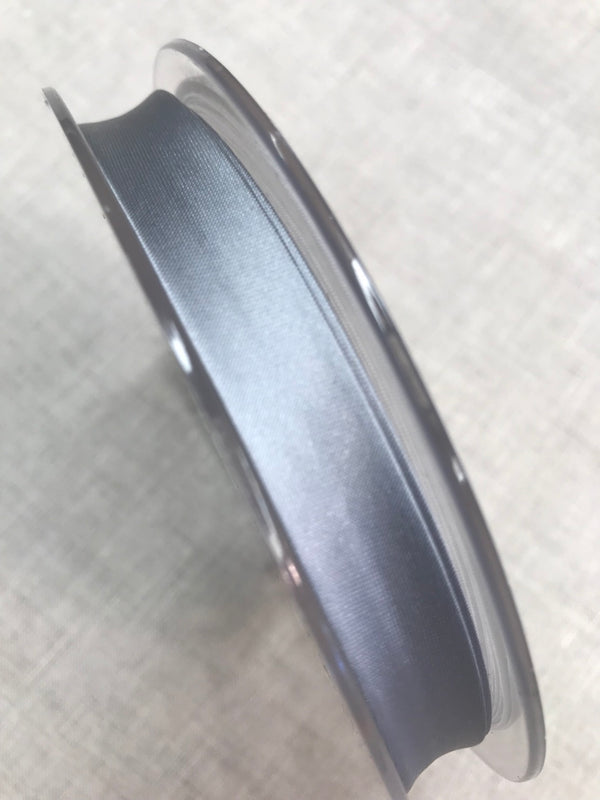 Silver 15mm Satin Bias