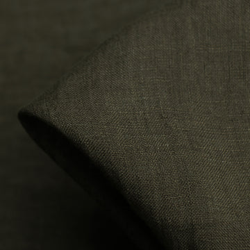 City Olive Washed Linen Gauze