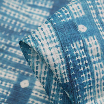 Blue Dot Batik