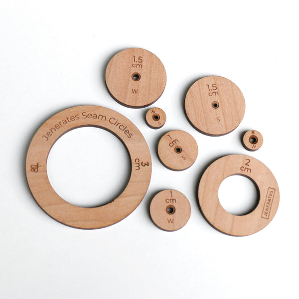 Jenerates Seam Circles - Metric or Imperial