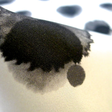 Blot Spot Black Satin