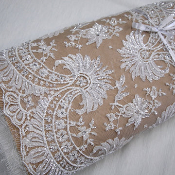 Art Deco Beaded Lace Trim