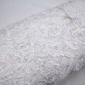 Petra Ivory Beaded Lace