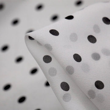 Nero On Neve Silk Georgette