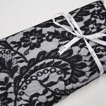 Charbon Dentelle Lace