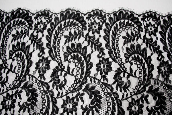 Charbon Dentelle Lace