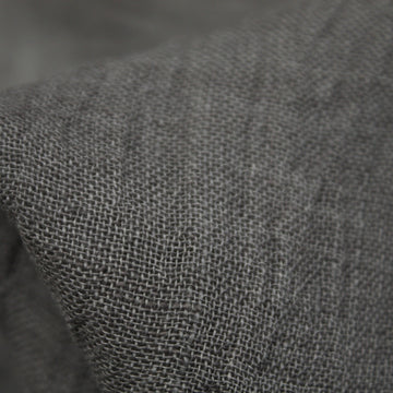 Stone Crinkled Washed Linen