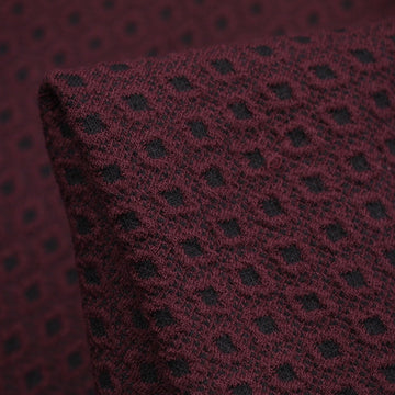 Diamonds On Burgundy