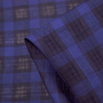 Vivien Blue Small Check