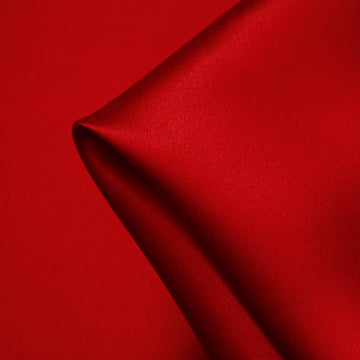 Red Silk Satin - 19mm