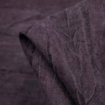 Grape Crush Washed Linen