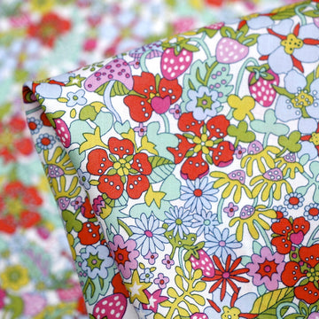 Red Flower Tops - Liberty Of London