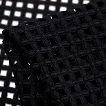Alexa Guipure Lace Black