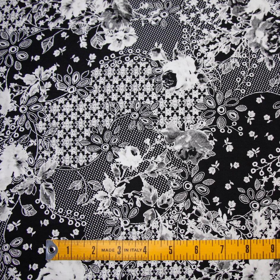 Floral Test Pattern Technical Polyester